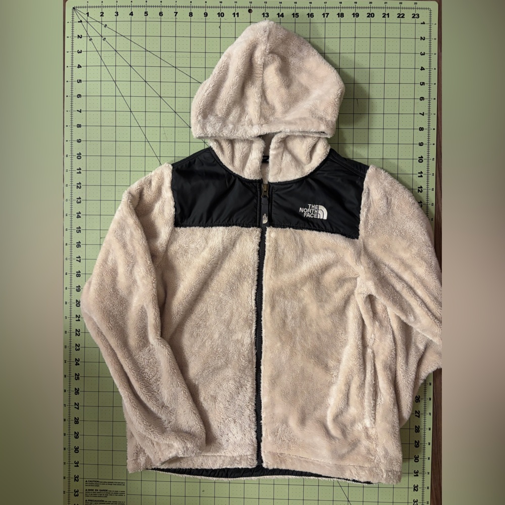 The North Face Kids' Puffer Jacket - Cream and Black